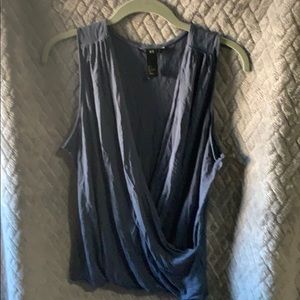 Wrap front tank top